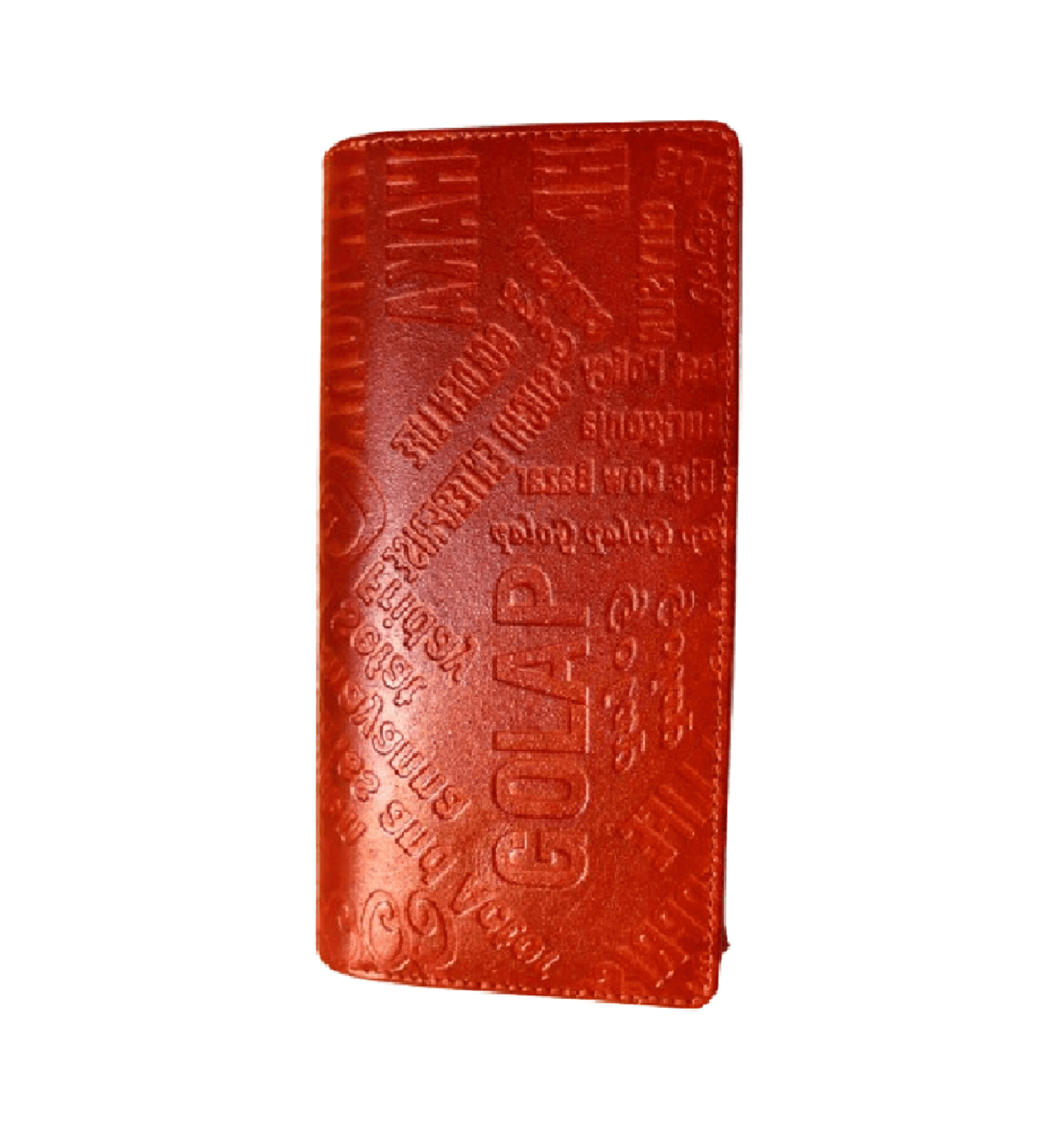 Model No: 138-E (Embossed) Genuine leather men's double Chamber wallet with China Embossed Print